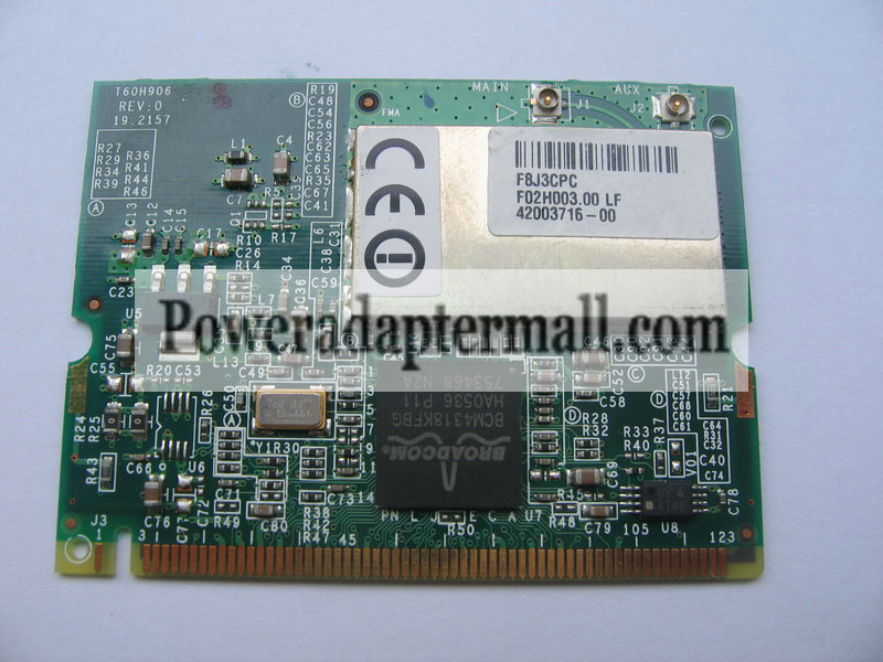 Gateway Solo 9550 5350 400SD4 1450 Wireless Card Broadcom 4318 Gateway Solo 9550 5350 400SD4 1450 Wireless Card Broadcom 4318